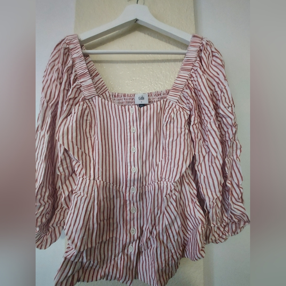 Striped Cabi Top